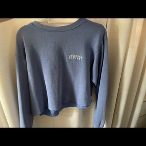 Brandy crop sweater